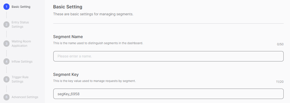 Basic Settings Console