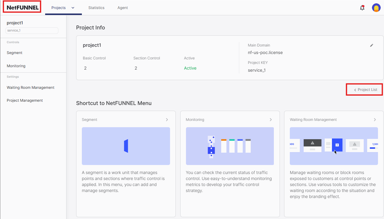 Project Navigation Methods