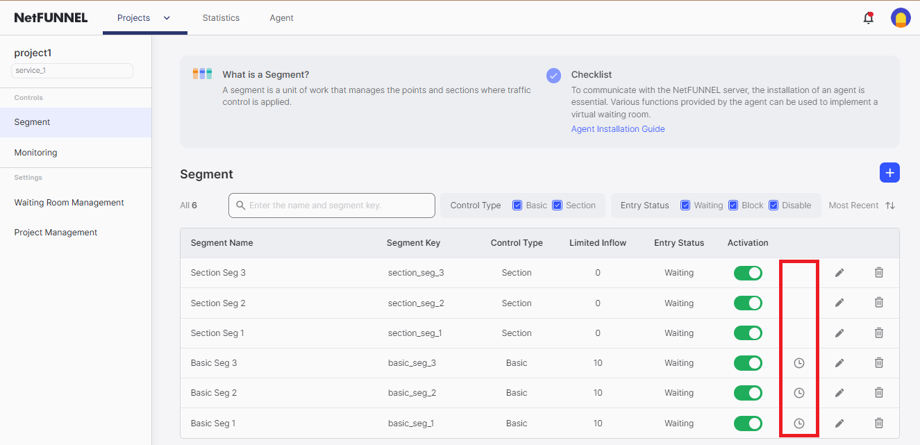 Pre/Post Waiting Room Edit Button