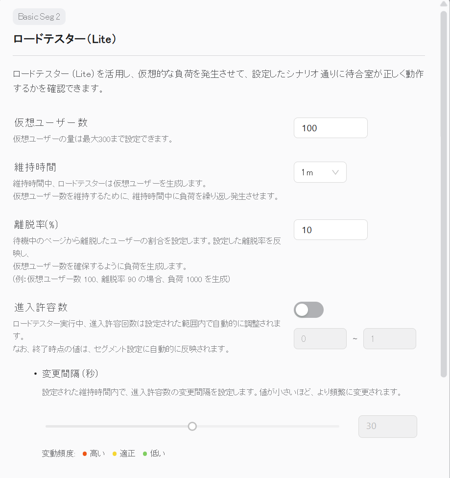 ロードテスター(Lite)標準